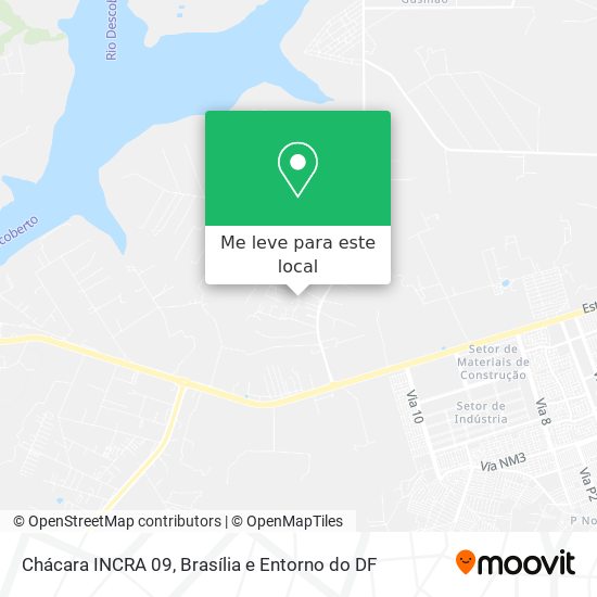 Chácara INCRA 09 mapa