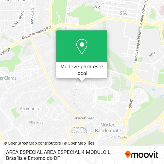 AREA ESPECIAL AREA ESPECIAL 4 MODULO L mapa