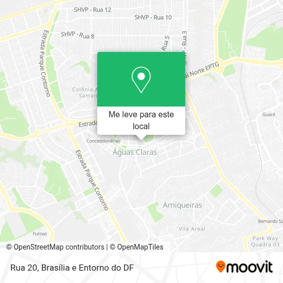 Rua 20 mapa