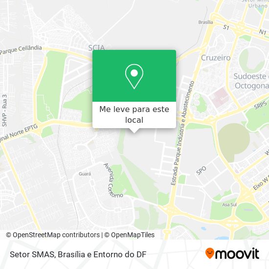 Setor SMAS mapa