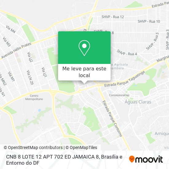 CNB 8 LOTE 12 APT 702 ED JAMAICA 8 mapa