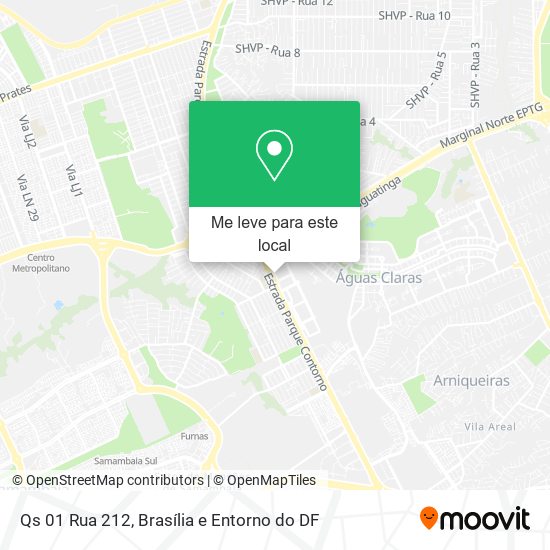 Qs 01 Rua 212 mapa