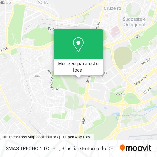 SMAS TRECHO 1 LOTE C mapa