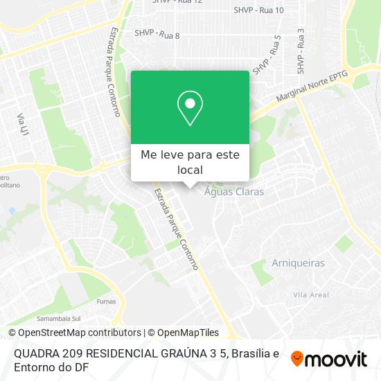 QUADRA 209 RESIDENCIAL GRAÚNA 3 5 mapa