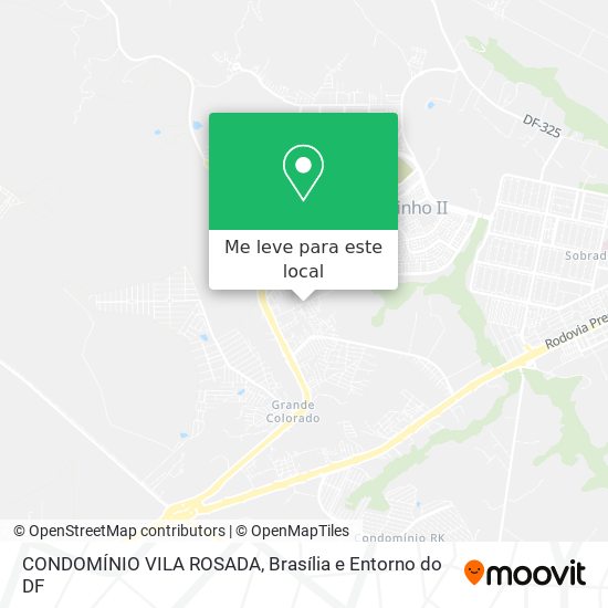 CONDOMÍNIO VILA ROSADA mapa