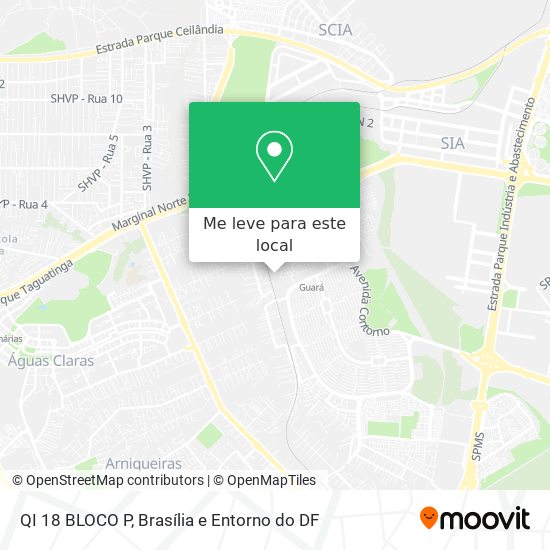 QI 18 BLOCO P mapa