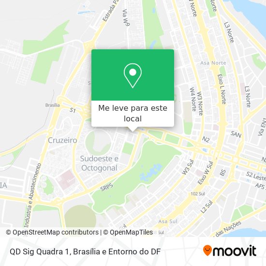 QD Sig Quadra 1 mapa