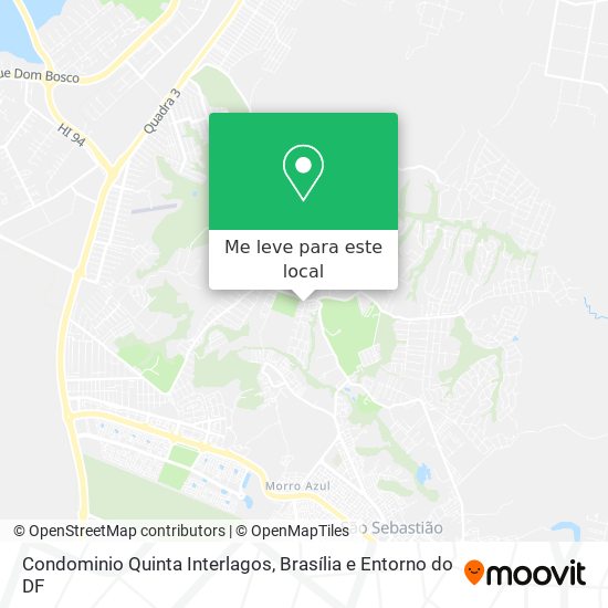 Condominio Quinta Interlagos mapa