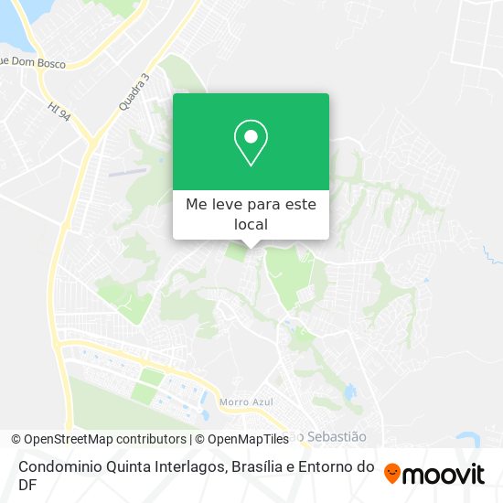 Condominio Quinta Interlagos mapa