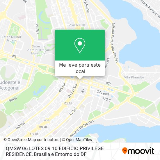 QMSW 06 LOTES 09 10  EDIFICIO PRIVILEGE RESIDENCE mapa
