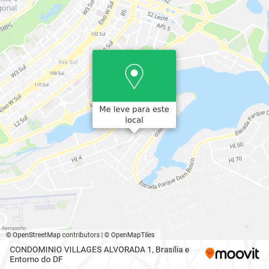 CONDOMINIO VILLAGES ALVORADA 1 mapa