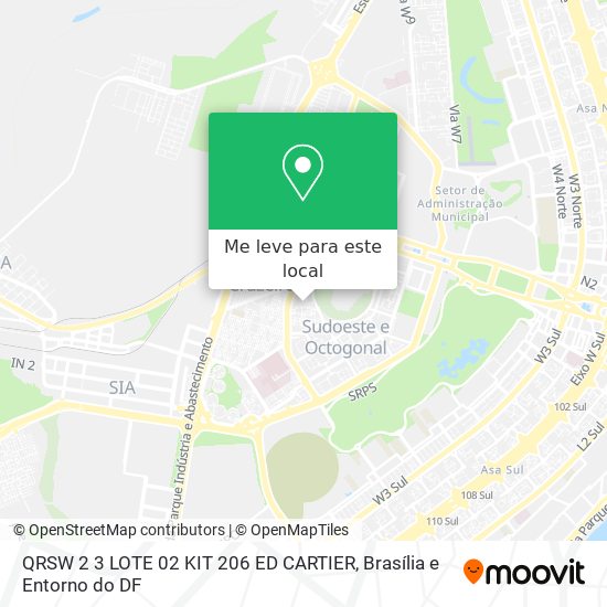 QRSW 2 3 LOTE 02 KIT 206 ED  CARTIER mapa