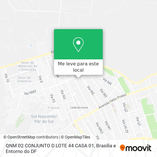 QNM 02 CONJUNTO D LOTE 44 CASA 01 mapa