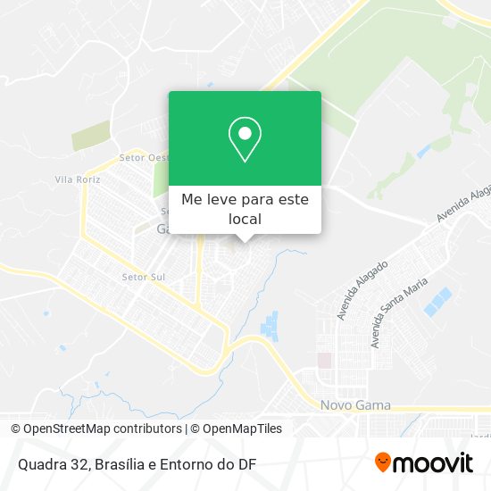 Quadra 32 mapa