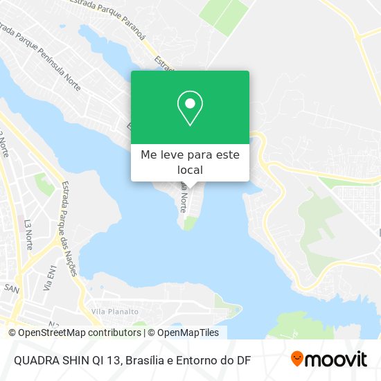 QUADRA SHIN QI 13 mapa