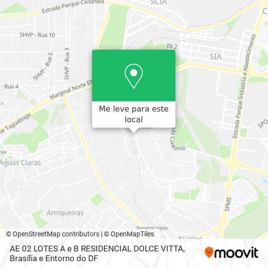 AE 02 LOTES A e B   RESIDENCIAL DOLCE VITTA mapa