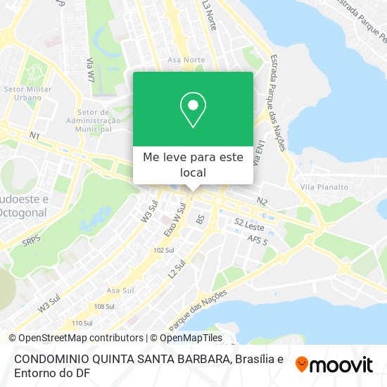 CONDOMINIO QUINTA SANTA BARBARA mapa