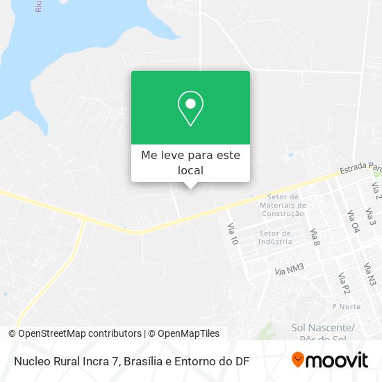 Nucleo Rural Incra 7 mapa