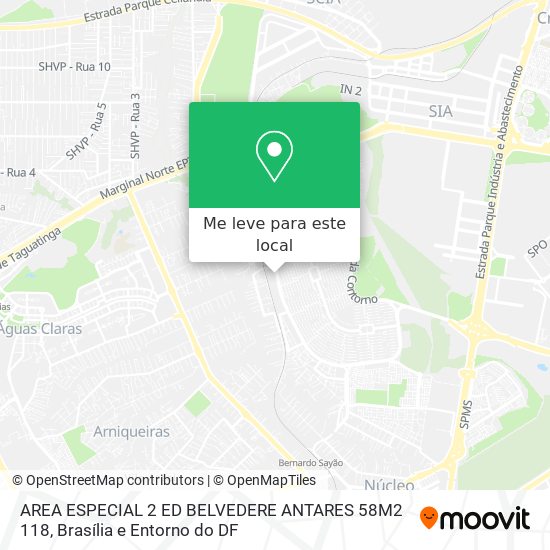 AREA ESPECIAL 2 ED BELVEDERE ANTARES  58M2 118 mapa