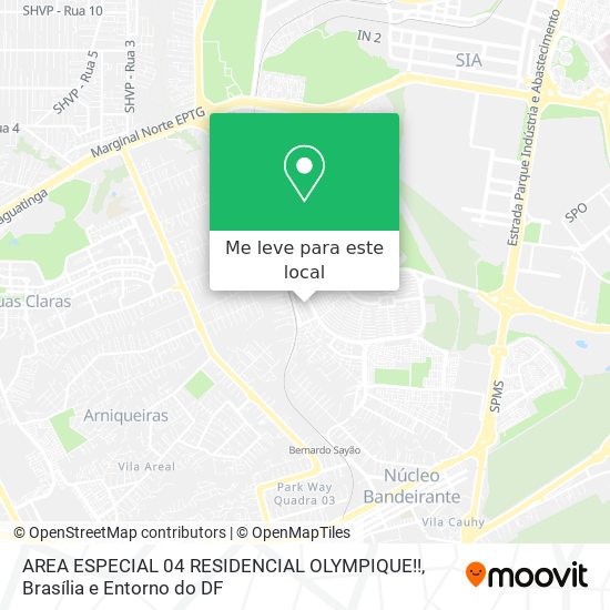 AREA ESPECIAL 04 RESIDENCIAL OLYMPIQUE!! mapa