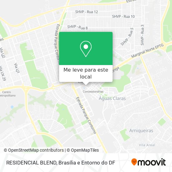 RESIDENCIAL BLEND mapa