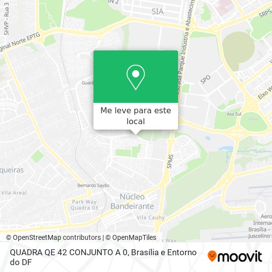 QUADRA QE 42 CONJUNTO A 0 mapa