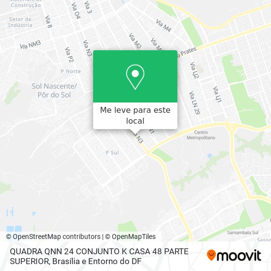 QUADRA QNN 24 CONJUNTO K CASA 48 PARTE SUPERIOR mapa