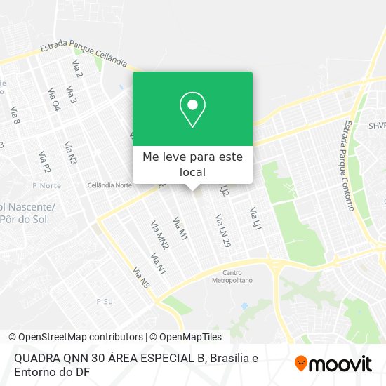 QUADRA QNN 30 ÁREA ESPECIAL B mapa