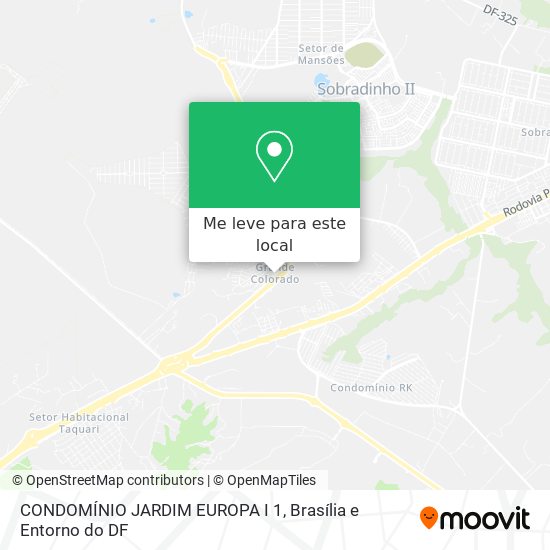 CONDOMÍNIO JARDIM EUROPA I 1 mapa