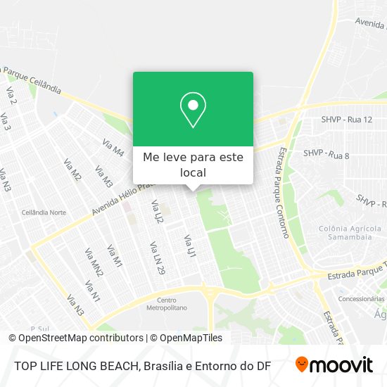 TOP LIFE LONG BEACH mapa