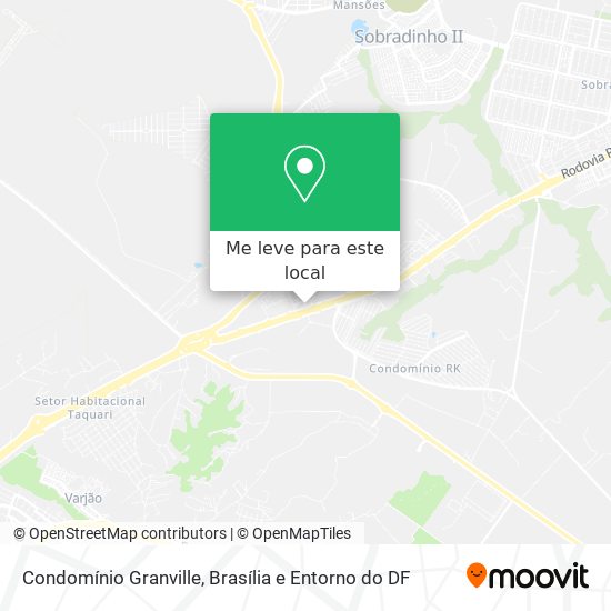 Condomínio Granville mapa