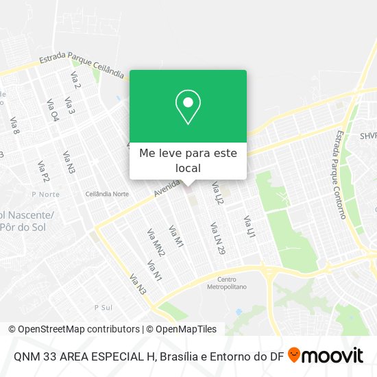 QNM 33 AREA ESPECIAL H mapa