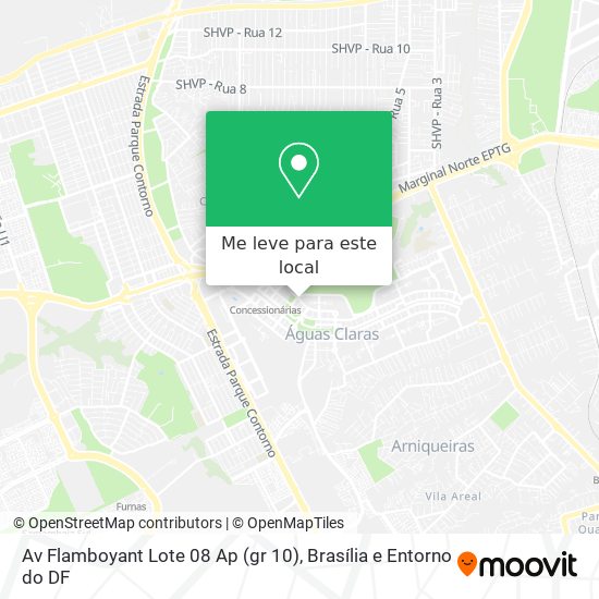 Av  Flamboyant  Lote 08 Ap (gr 10) mapa