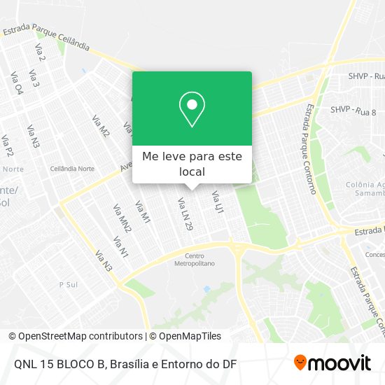 QNL 15 BLOCO B mapa