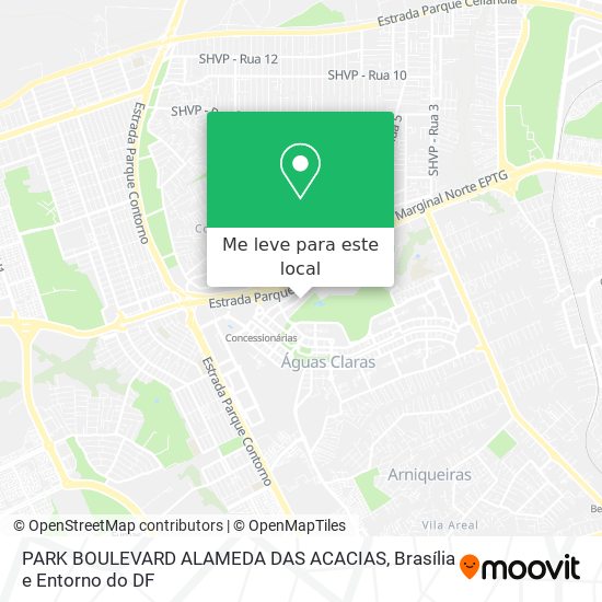 PARK BOULEVARD  ALAMEDA DAS ACACIAS mapa