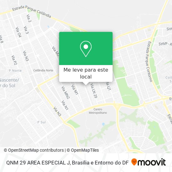 QNM 29 AREA ESPECIAL J mapa