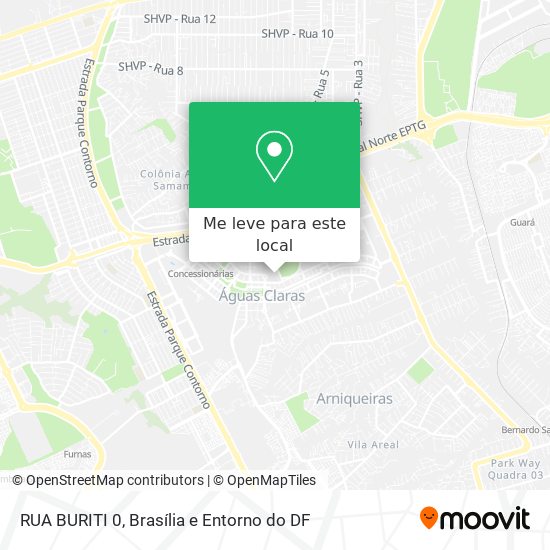RUA BURITI 0 mapa
