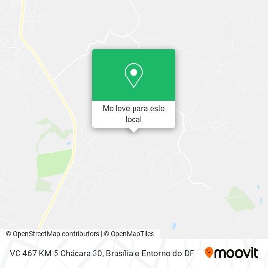 VC   467  KM 5 Chácara 30 mapa