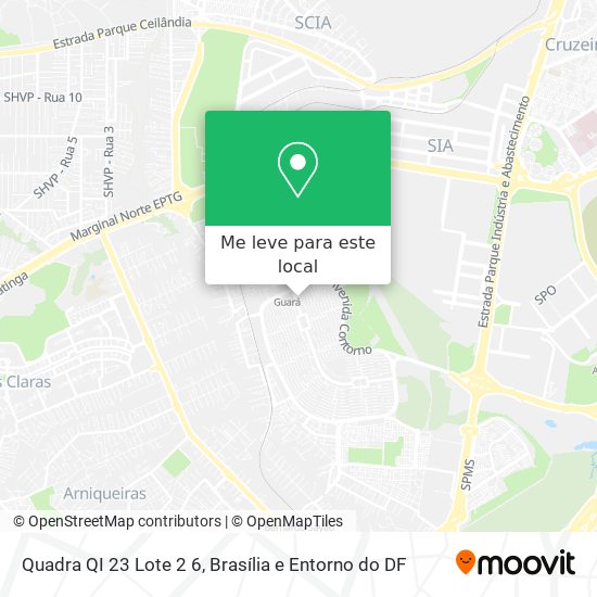 Quadra QI 23 Lote 2 6 mapa