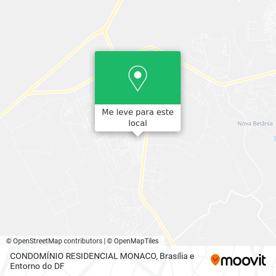 CONDOMÍNIO RESIDENCIAL MONACO mapa