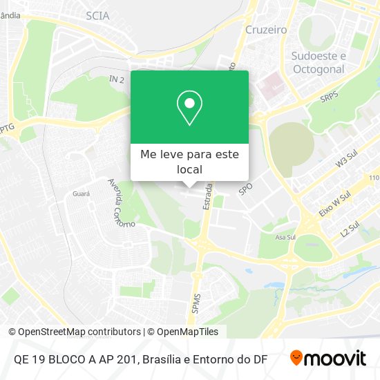QE 19 BLOCO A AP  201 mapa