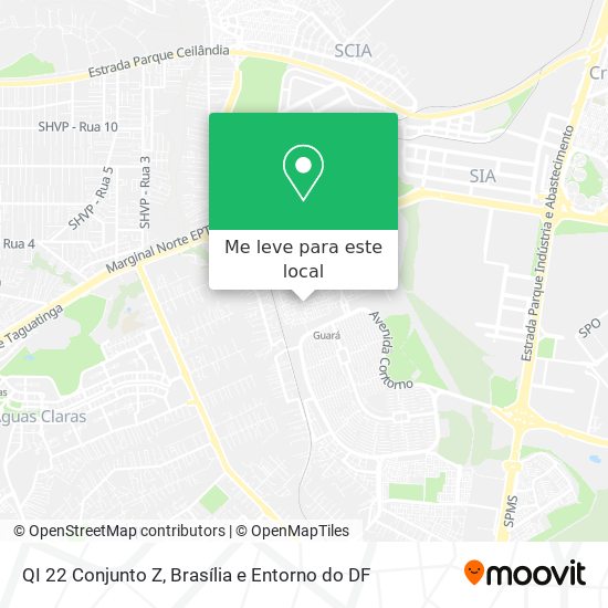 QI 22 Conjunto Z mapa