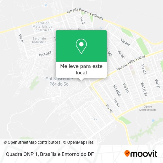 Quadra QNP 1 mapa