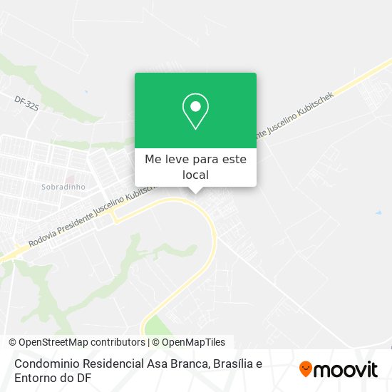 Condominio Residencial Asa Branca mapa