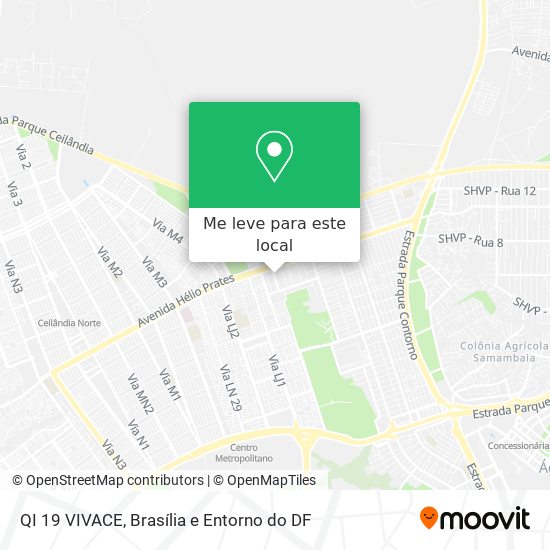 QI 19 VIVACE mapa