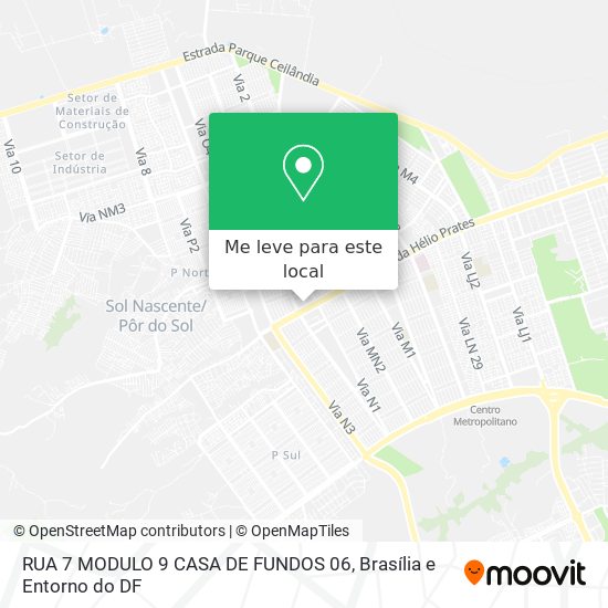 RUA 7 MODULO 9 CASA DE FUNDOS 06 mapa