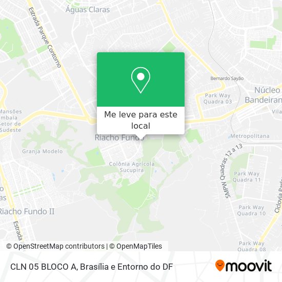 CLN 05 BLOCO A mapa