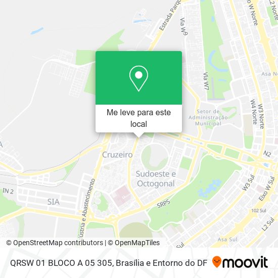 QRSW 01 BLOCO A 05 305 mapa