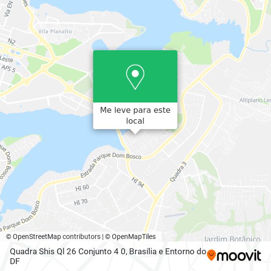 Quadra Shis Ql 26 Conjunto 4 0 mapa