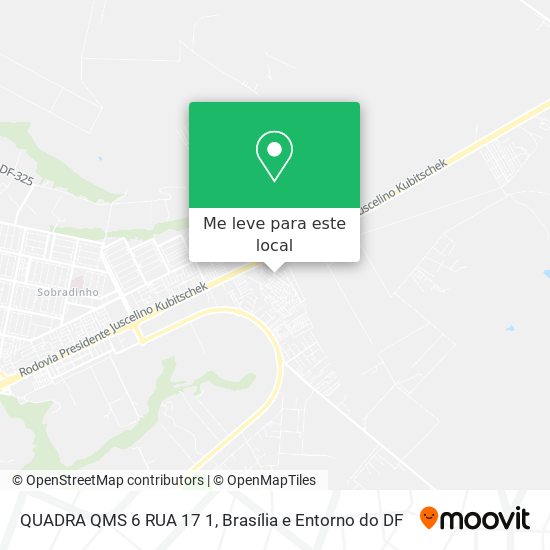 QUADRA QMS 6 RUA 17 1 mapa
